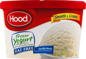 Vanilla Bean Fat Free Frozen Yogurt, Vanilla Bean