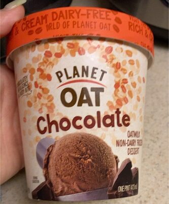 Chocolate Oatmilk Non-Dairy Frozen Dessert, Chocolate