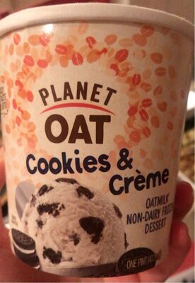 Cookies & Creme Oatmilk Non-Dairy Frozen Dessert, Cookies & Creme