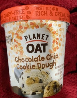 Chocolate Chip Cookie Dough Oatmilk Non-Dairy Frozen Dessert, Chocolate Chip Cookie Dough
