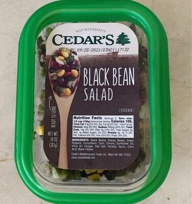 Black Bean Salad, Black Bean