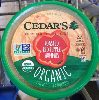 Roasted Red Pepper Hommus, Roasted Red Pepper