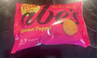 Lemon Poppy Vegan Muffin, Lemon Poppy