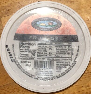 Lakeview Farms Fruit Gelatin 6/14 oz