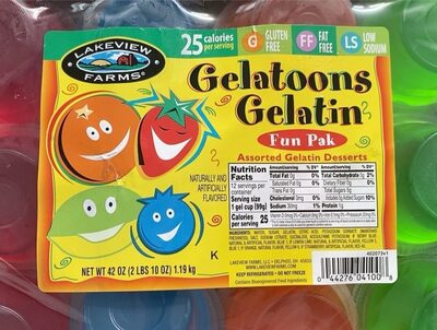 Senor Rico Gelatin 12pk3.5oz