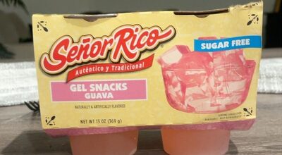 Guava Flavored Gel Snacks, Guava
