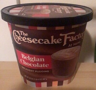 Belgian Chocolate Decadent Pudding, Belgian Chocolate