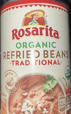 Rosarita Organic Refried Beans, 16 Ounce