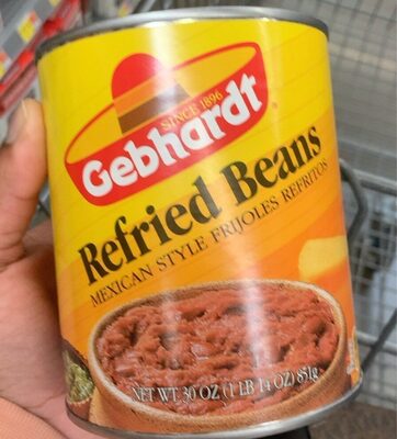 Gebhardt Mexican Style Refried Beans, 30 oz.