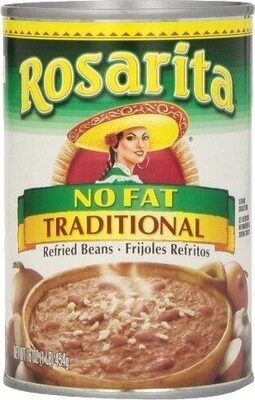 Traditional No Fat Refried Beans, Traditional