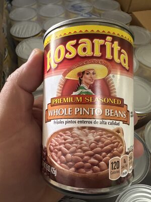 Rosarita Pinto Bean Whole, 15 oz