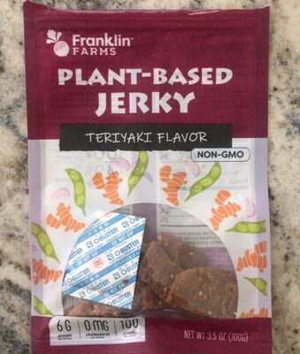 Teriyaki Flavor Plant-Based Jerky, Teriyaki