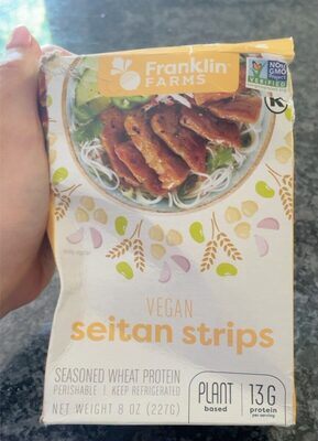 Seasoned Wheat Protein Vegan Seitan Strips
