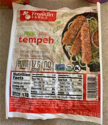 Original Organic Tempeh, Original