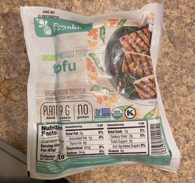 Organic Pressed Firm Tofu