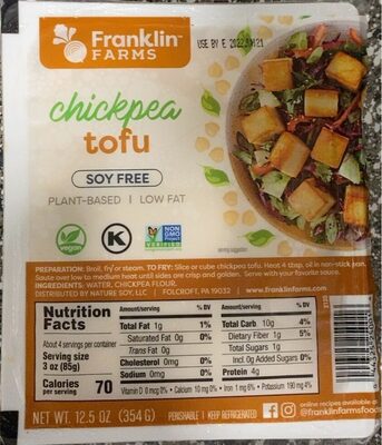 Soy Free Chickpea Tofu