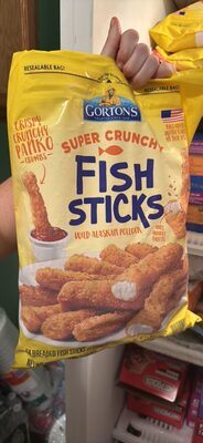 Super Crunchy Breaded Fish Sticks, Super Crunchy