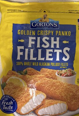 Golden Crispy Panko Fish Fillets, Golden Crispy Panko