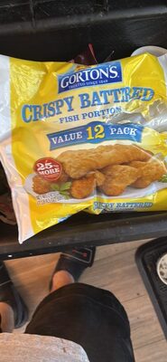 Crispy Battered Fish Portions, Crispy Battered