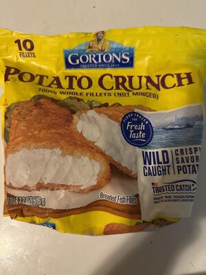 Potato Crunch Breaded Fish Fillets, Potato Crunch