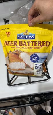 Beer Battered Whole Fish Fillets, Beer Battered