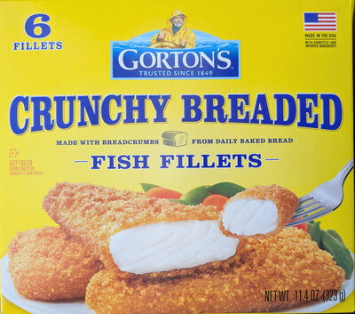 Crunchy Breaded Fish Fillets, Crunchy Breaded