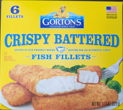Crispy Battered Fish Fillets, Crispy Battered