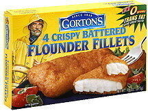 Crispy Battered Flounder Fillets, Crispy Battered