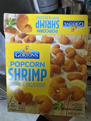 Popcorn Breaded Tail-Off Shrimp, Popcorn