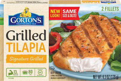 Signature Style Flame Grilled Tilapia Fish Fillets, Signature Style