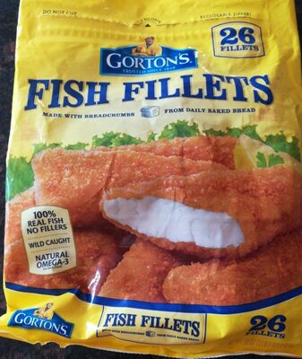 Breaded Fish Fillets, Breaded