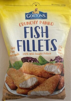 Golden Crispy Panko Fish Fillets, Golden Crispy Panko