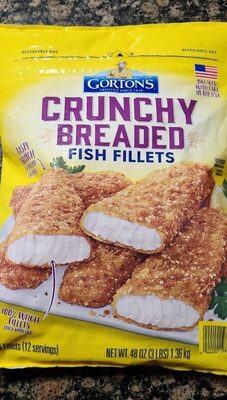 Crunchy Breaded Fish Fillets, Crunchy Breaded