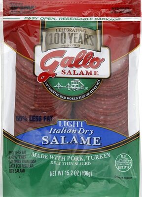 Light Italian Dry Salame, Light Italian Dry