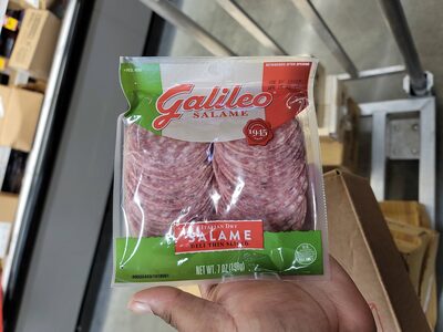 Italian Dry Deli Thin Sliced Salame, Italian Dry