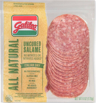 Italian Dry Uncured Salame, Italian