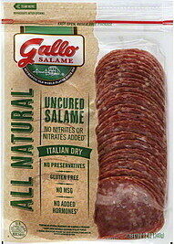 Italian Dry Uncured Salame, Italian Dry