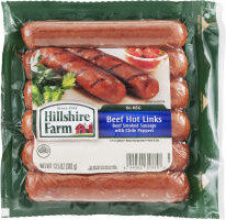 Beef Hot Links Beef Smoked Sausage Made With Spicy Red Pepper, Beef Hot Links