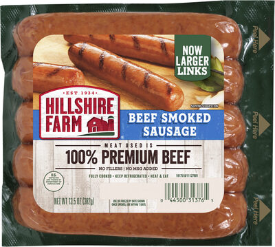 Beef Smoked Sausage, Beef
