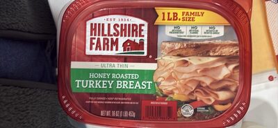 Honey Roasted Ultra Thin Turkey Breast, Honey Roasted