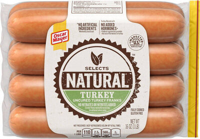 Turkey Uncured Franks, Turkey