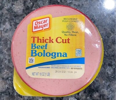Beef Thick Cut Bologna, Beef