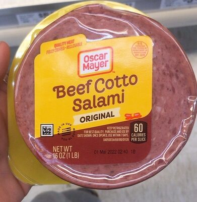 Original Beef Cotto Salami, Original Beef Cotto
