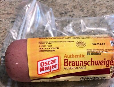 Braunschweiger Authentic Liver Sausage