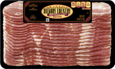Hickory Country, Bacon, Smoked, Smoked