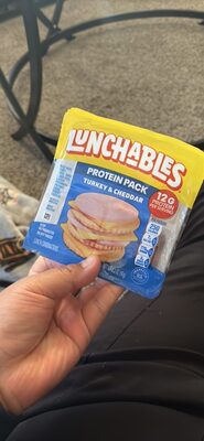 Turkey And Cheddar Cracker Stackers, Turkey; Cheddar