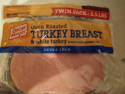 Extra Lean Oven Roasted Turkey Breast & White Turkey Browned With Caramel Color, Oven Roasted