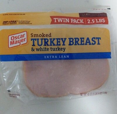 Extra Lean Smoked Turkey Breast & White Turkey, Smoked