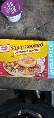 Naturally Hardwood Smoked Fully Cooked Original Bacon