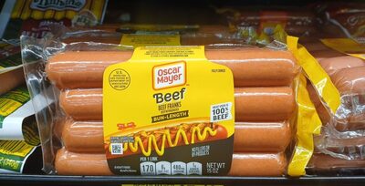 Bun Length Uncured Angus Beef Franks